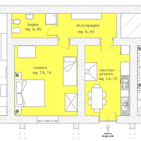 مزرعة للإقامة Masseria Stamato أميندولارا